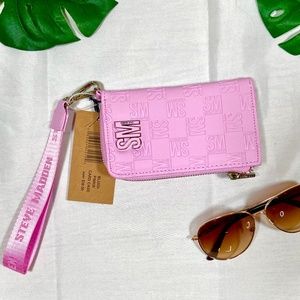 Steve Madden Bluigi Pinkie Card Case Wallet